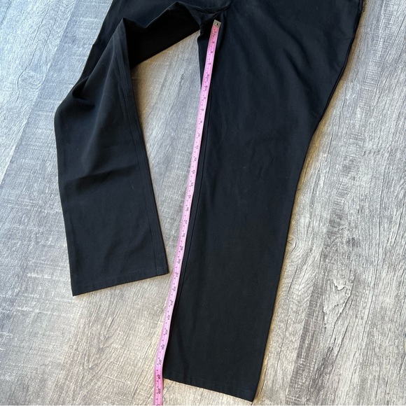The Sophie by Eric Woman's Pants Slim Fit Black Hardware Stretch Size 16 - Picture 6 of 8
